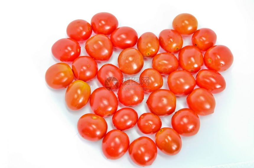 介绍新鲜西红柿丰富多彩的生物健康图片