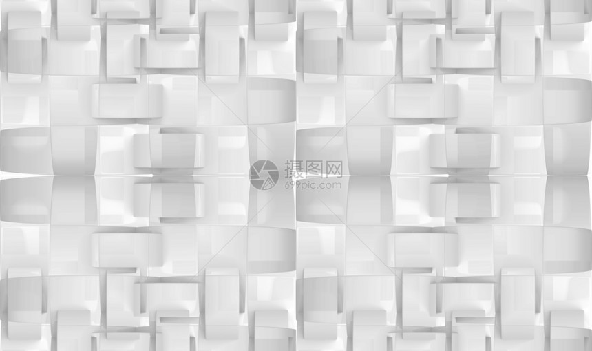 网格3dimpact现代灰色平方瓷砖立体框壁图案背景结构体数据图片