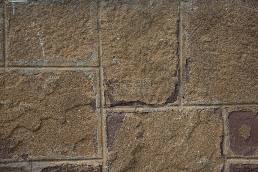 有质感的堵塞壁砖板米格石纹理城市的图片