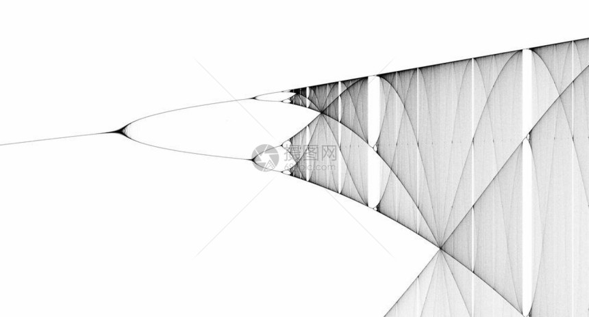 电脑抽象的计算机生成白色背景上黑线条抽象图像用作桌面墙纸生成的白色背景上黑线条抽象图像用作桌面墙纸为了图片