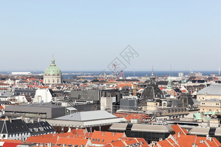 建造筑学丹麦达尼议会大厦哥本哈根市的景象丹麦风优美图片