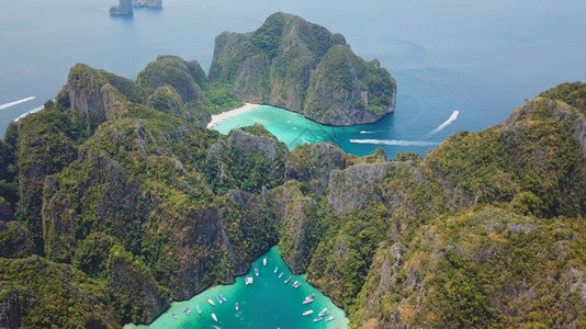 泰国群岛玛雅湾图片