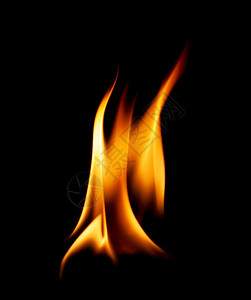 黑色背景的火焰抽象摘要B热炽烈点燃图片