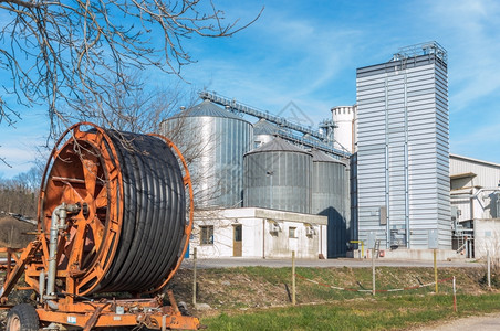 工程厌氧环境谷物储存设施以及沼气筒仓和干燥塔灌溉机生产图片