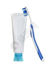 牙刷和膏产品子管图片