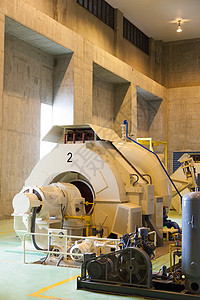 涡轮坝使用潮汐发电的动机大型械水电图片