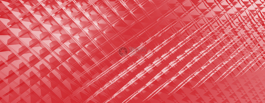 质地3d模拟抽象的未来背景红色MetalMESH设计图条壁纸宽广全景网络金属的图片