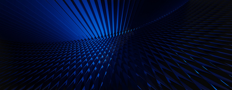 鼻穿孔穿孔的3d抽象未来背景蓝色MetalMESHDesignTexture壁纸宽广全景格栅技术设计图片