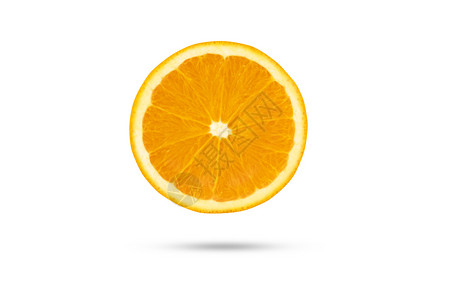 在白背景和剪切路径上隔离的橙色水果新鲜工作室柑橘图片