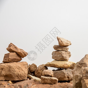 结构体小石头或块的瓦砾是宗教人士表明其信仰的一个标志结石卵图片
