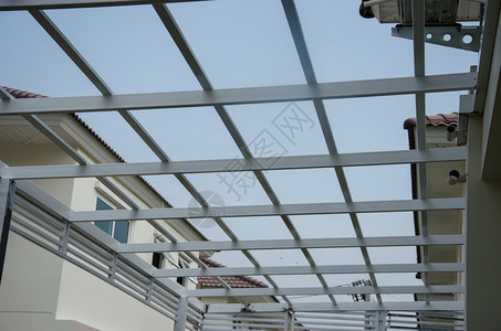 项目现代的建筑学造钢屋顶结构建筑材料图片