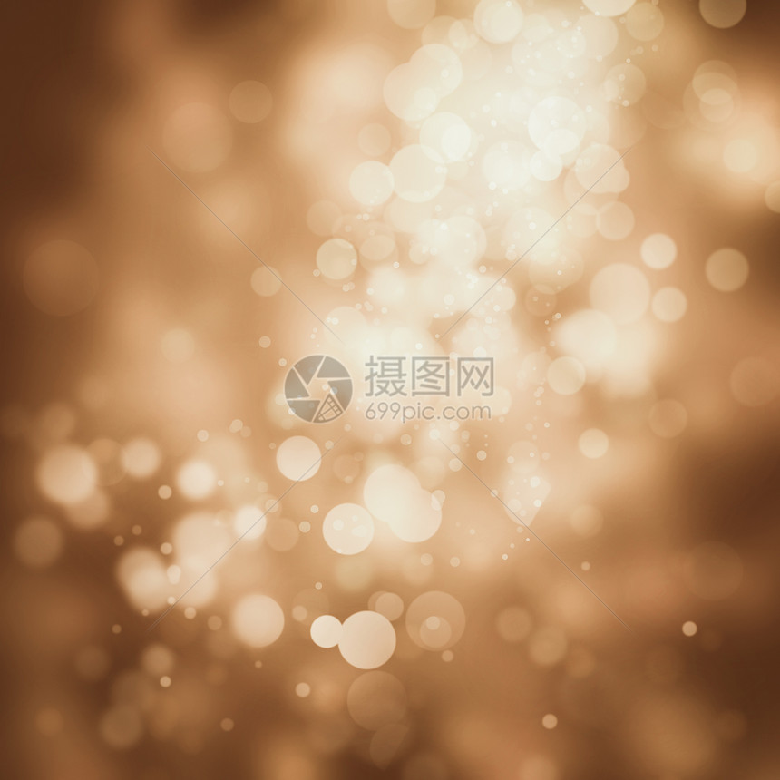 节日喜庆的抽象金光闪幕背景花环图片