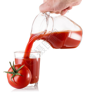西红柿和西红柿汁图片