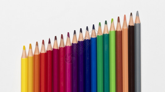 彩色铅笔概念图片