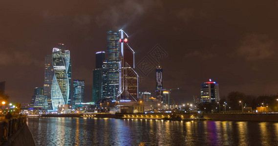 河城市塔莫斯科国际商务中心俄罗斯之夜莫科市国际商务中心俄罗斯之夜图片