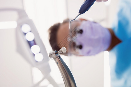 关闭牙科诊所的医用工具设备无菌检查口服图片