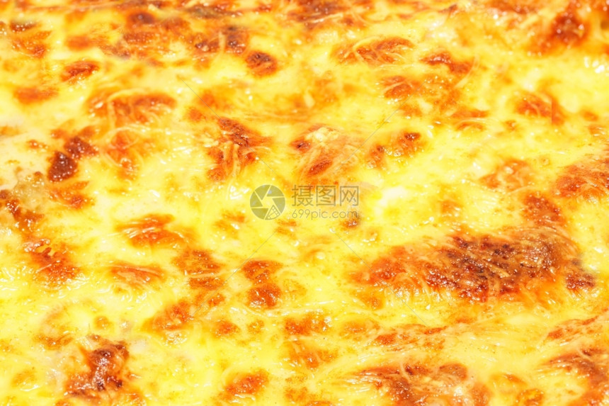 烤宽面条干酪加奶美味背景熔化健康图片