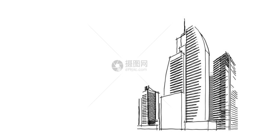 3d图解现代城市建筑抽象背景设计3D图解架构建设透视直线三维图解建筑结构造正面现代的图片