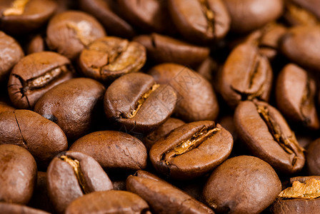 有质感的咖啡豆背景图片