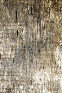 指路牌老式的旧灰木板一部分上面有裂缝表旧木板部分的抽象背景木有质感的图片