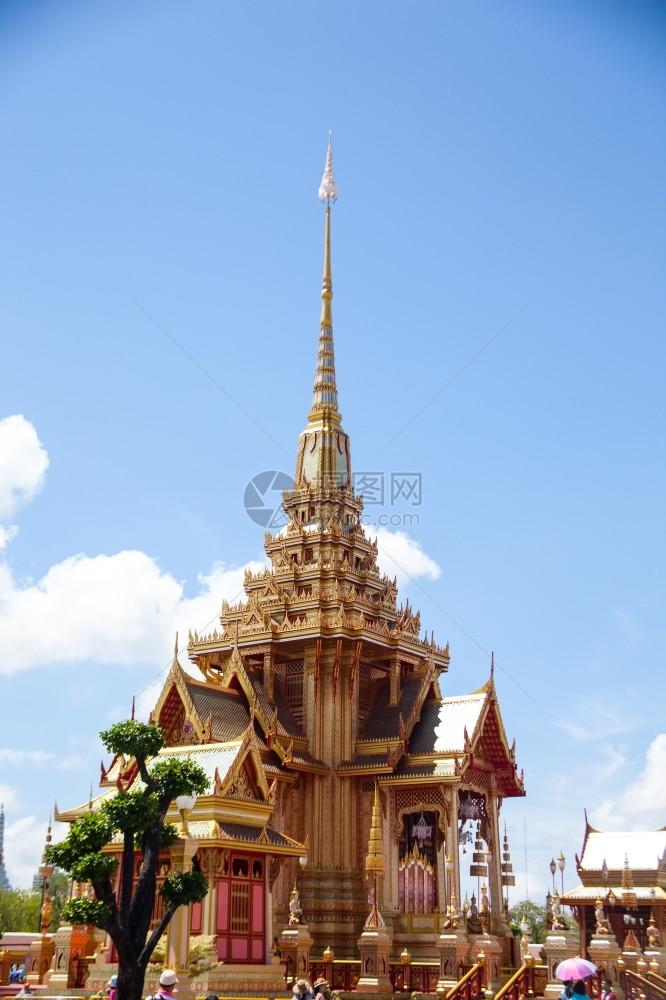 著名的佛教徒建造泰国人身份的建筑为家庭级A安排丧葬活动宗教的图片