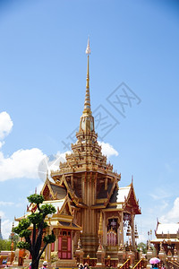著名的佛教徒建造泰国人身份的建筑为家庭级A安排丧葬活动宗教的图片