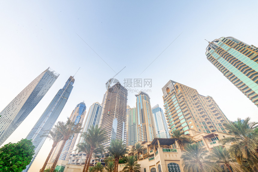 目的地阿联酋河滨迪拜Marina天际新的中间图片