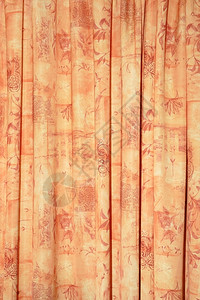 柳条制品棉布橙色纺织松物布料背景服装图片