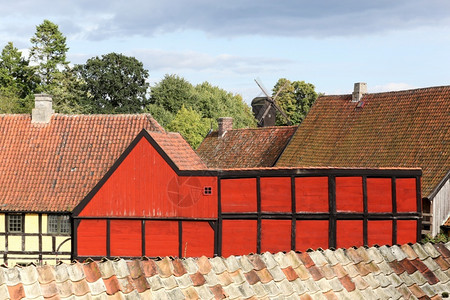 家园文化方向丹麦奥胡斯的老镇叫甘乐GamerBy用丹麦语图片
