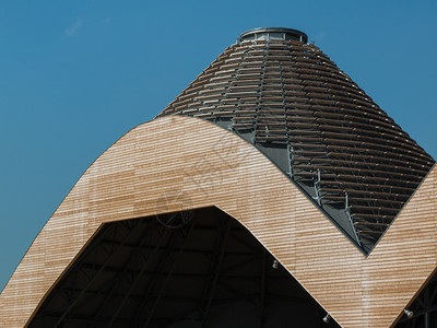 世博会金属的现代未来极端巨型结构细节的上限图片