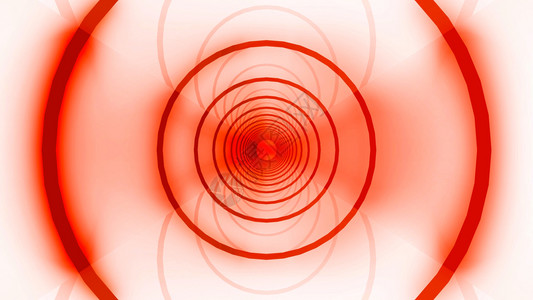 颜色几何学未来派3d成为任何横幅模板墙背景的红束光环隧道设计图案图片
