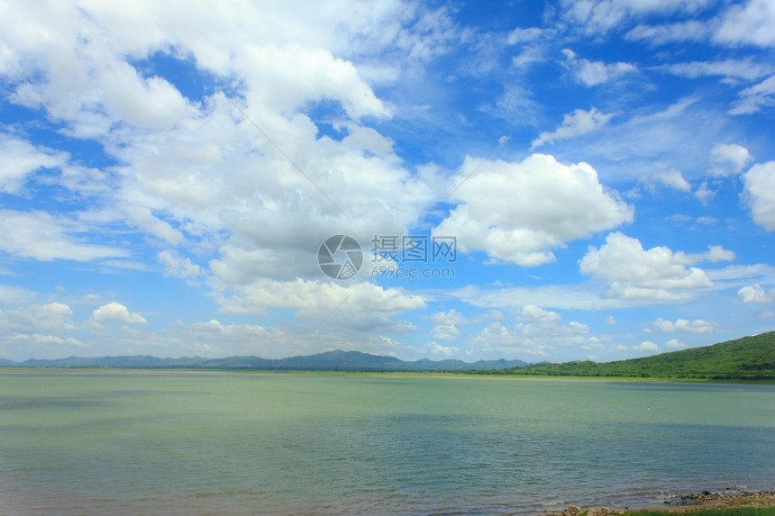 泰国拉姆塔贡湖维乌植物风景户外图片