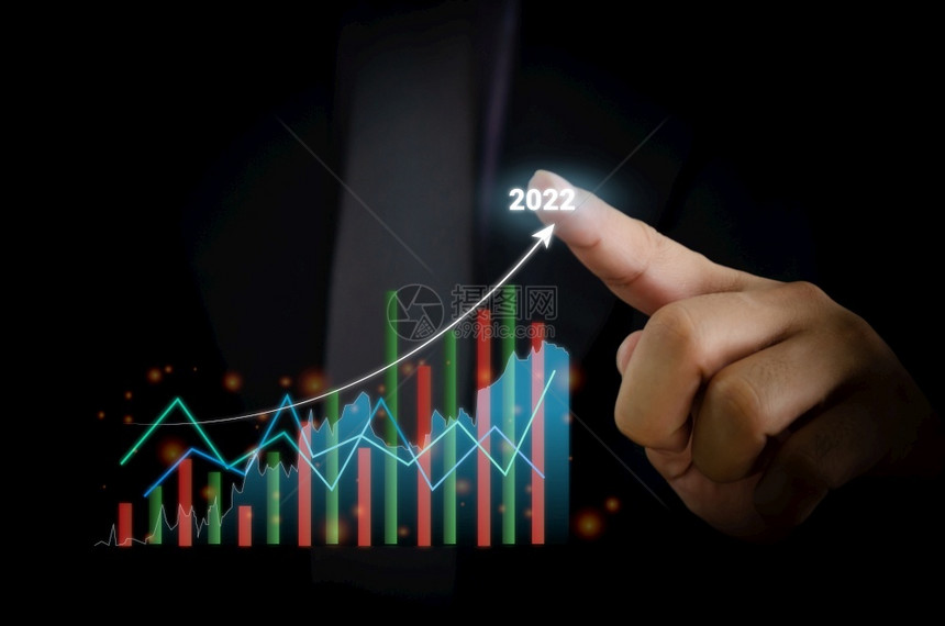 领导钱统计商人规划业务增长和投资融在20年增加积极指标以业务图片