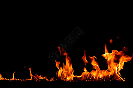 火热招募中点燃在背景的火焰中燃烧红色热火花升起橙发光的飞行颗粒运动设计图片