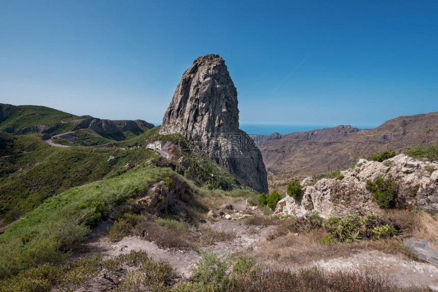 国民山风景优美西班牙加那利群岛拉戈梅图片