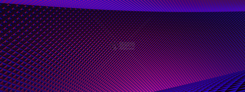 金属的铁3d抽象未来背景蓝色和紫甲基MESHDesignTexture壁纸宽广全景技术图片