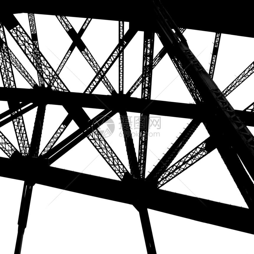 白黑桥和双独居行业金属结构体图片