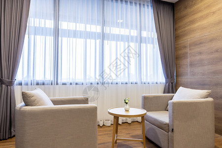 旅馆卧室内的沙发贴上新空装饰风格图片