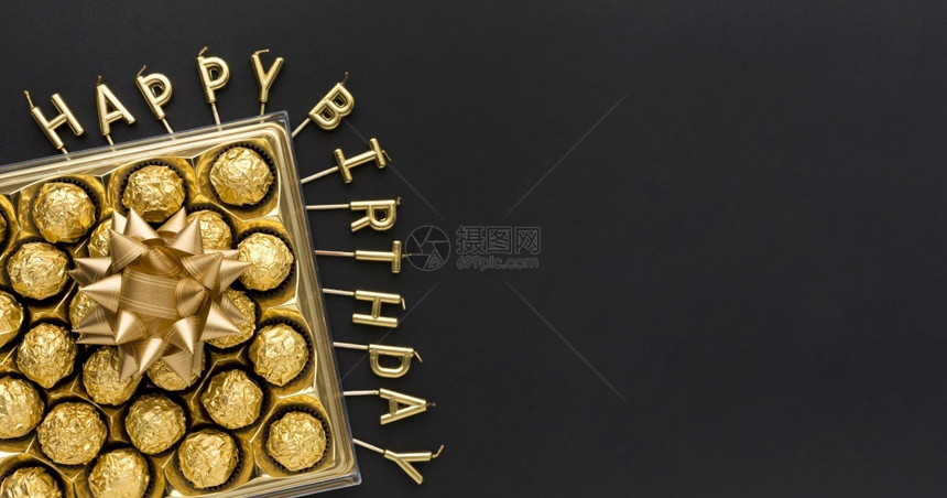 生日快乐巧克力礼盒图片