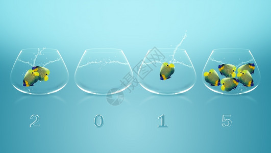 神仙鱼2015年新快乐鱼鲍中的天使2016年和7的概念相同数字滴碗设计图片
