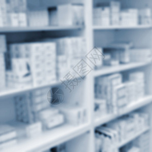 药店货架上的药物图片