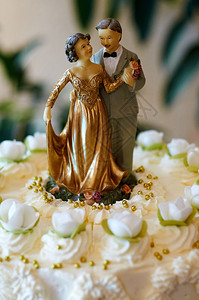 新娘结婚纪念日传统礼蛋糕甜点周年纪念日优质的图片