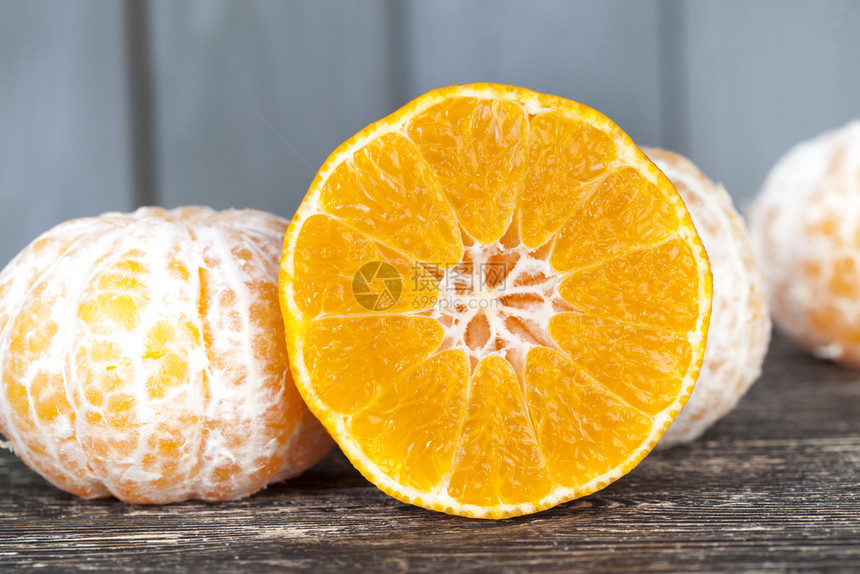 饮食物目的熟橙子或国语切成几片近似橙子果结构是的可见结构橘子果图片
