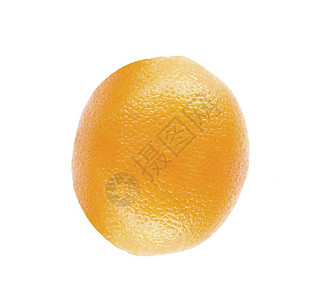甜的白背景孤立里普橙色可口单身的图片