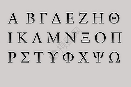 3d希腊字母排版美国广播公司历史的设计图片