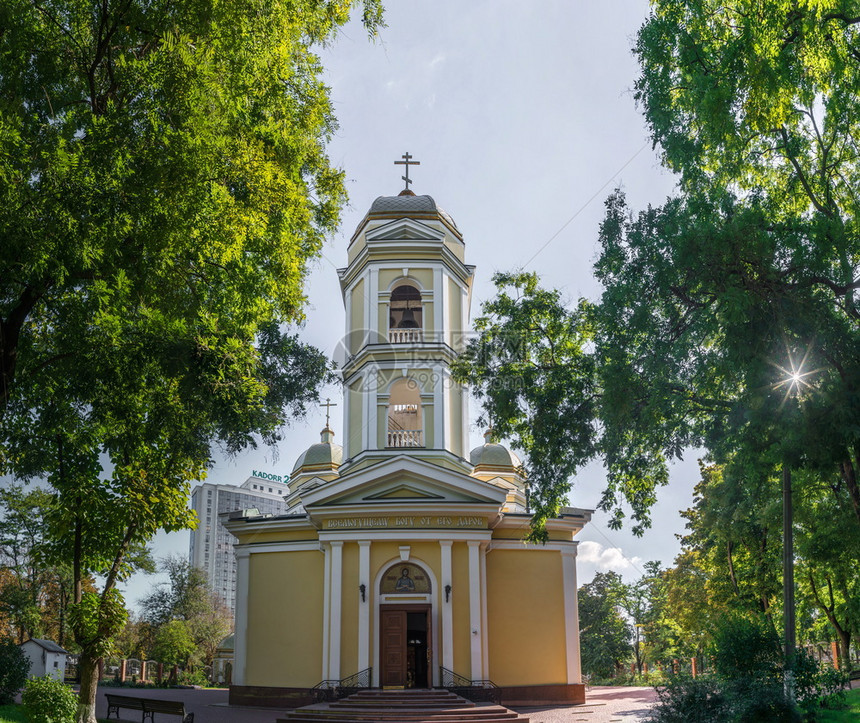 公园建筑学乌克兰敖德萨圣亚历克西斯教堂史图片