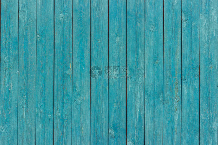涂有蓝色背景纹理的旧木板涂有蓝色的旧木板抽象松树有质感图片