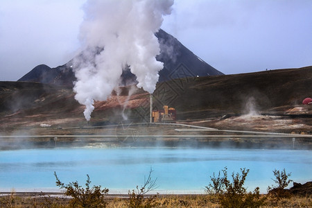 此外加热火山高清图片