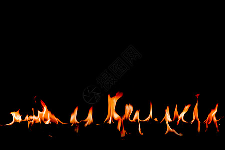 自然运动热的抽象艺术背景的火焰燃烧红色热火花上升烈橙光闪耀的飞行粒子图片