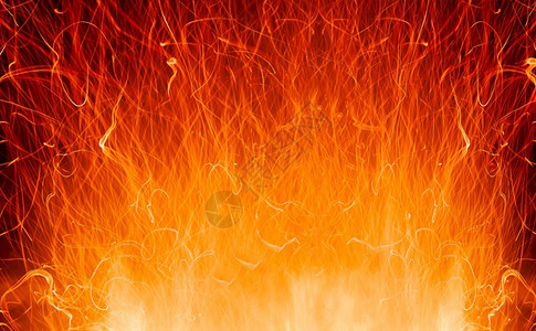 燃烧火的抽象焰纹理背景危险篝火框架图片